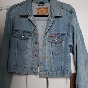 Invisible Jeans Vintage Cropped Jean Jacket